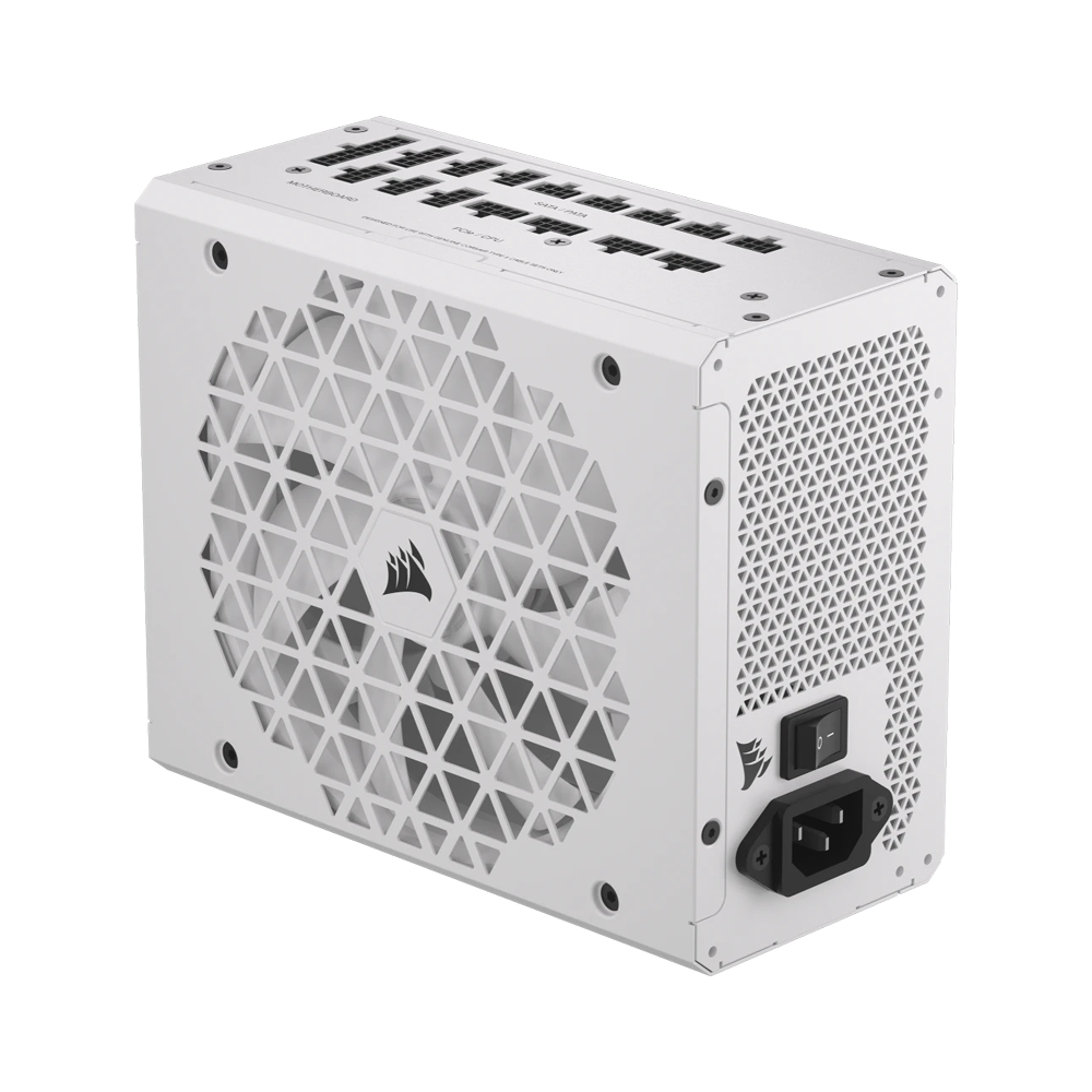CORSAIR RM1200x 1200W 80 Plus Gold Shift Fully Modular Low Noise Side Connectors Power Supply - White