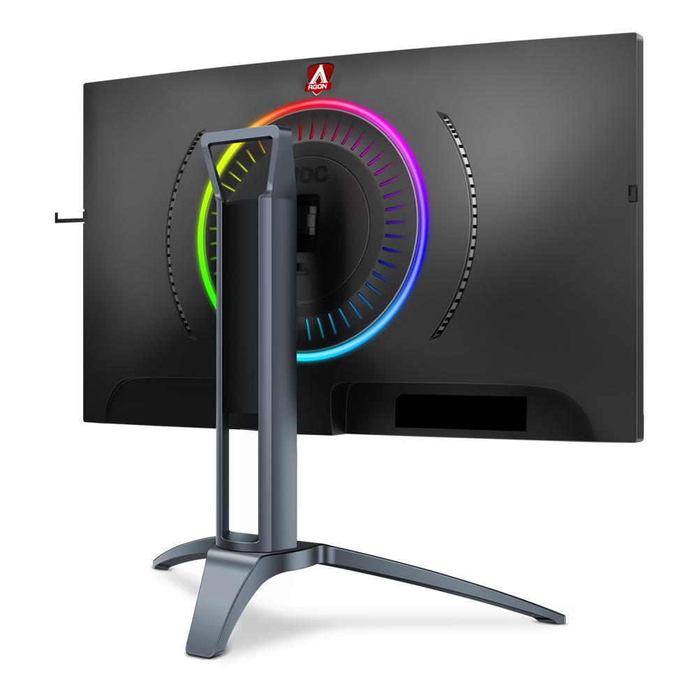 AOC AG273QCX 27 Inch 2K 144Hz Curved Monitor - Black