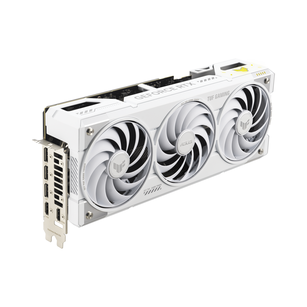 ASUS TUF Gaming Nvidia GeForce RTX 5070 TI OC 16GB BTF Graphics Card - White