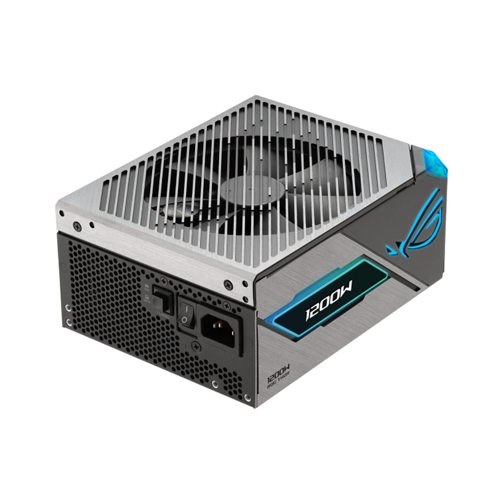 ASUS ROG THOR 1200W Platinum III 80 Plus Platinum ATX 3.1 PCIe GEN 5 Power Supply Unit- Black