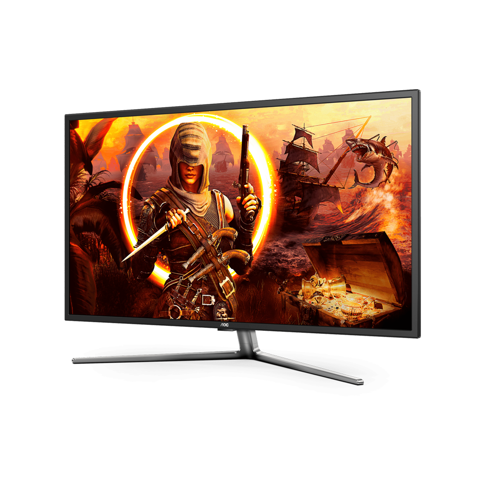 AOC G4309VX/D - 43 Inch 144Hz 4K UHD HDMI 2.1 HDR 1ms Gaming Monitor - Black
