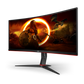 AOC CU34G2X 34 Inch 144Hz WQHD HDMI 2.0 1ms Curved Gaming Monitor - Black