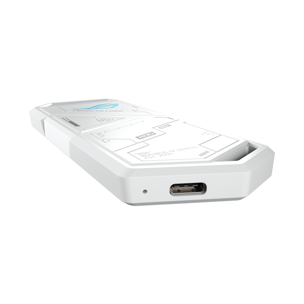 ASUS ROG STRIX ARION M.2 NVMe SSD Enclosure - White