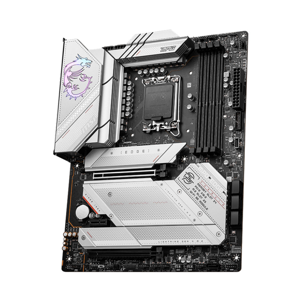 MSI MPG Z790 EDGE WIFI DDR4 ATX Motherboard - White