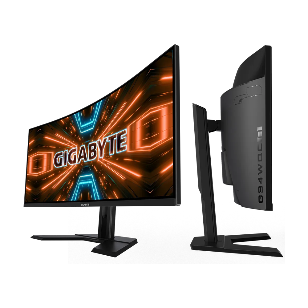 GIGABYTE G34WQC A - 34 Inch 1ms WQHD 144Hz Curved Gaming Monitor - Black