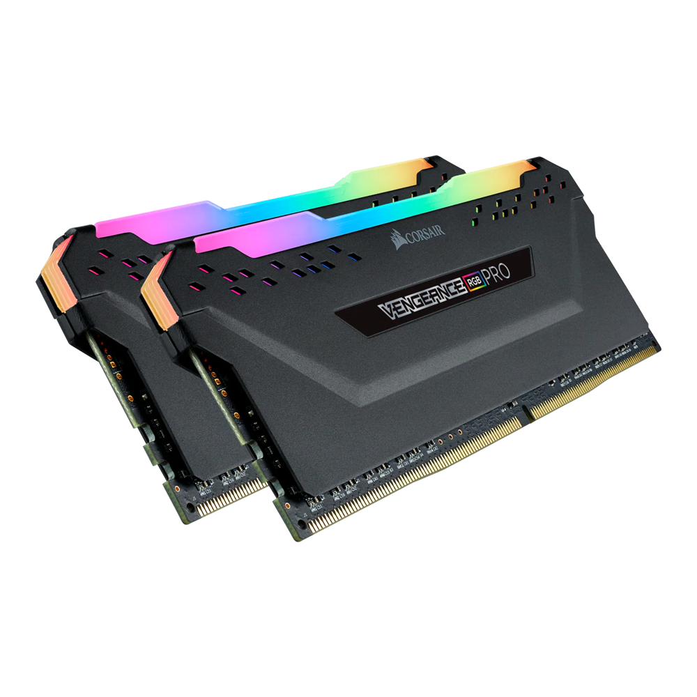CORSAIR VENGEANCE RGB PRO 16GB (2x8GB) 3600MHz C18 Memory Kit - Black