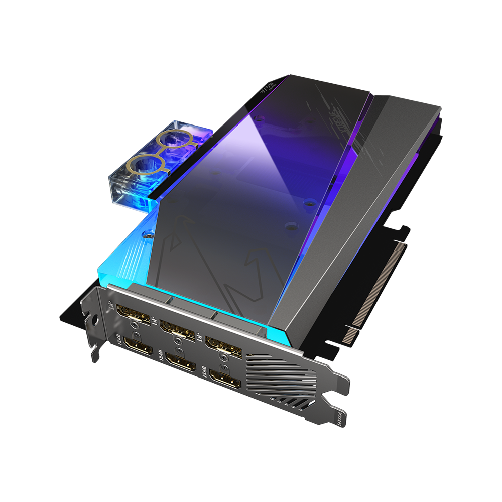 GIGABYTE AORUS GEFORCE RTX 3080 Ti XTREME WATERFORCE WB 12GB Graphics Card - Black