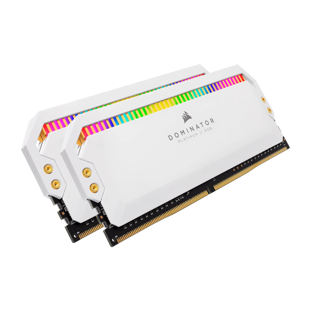 CORSAIR DOMINATOR Platinum RGB - 16GB(2x8GB) 3200MHz Memory Kit - White