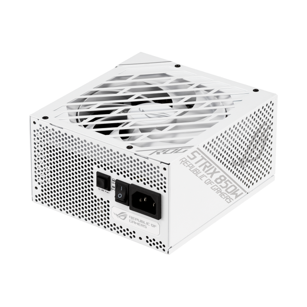 ASUS ROG STRIX 850W 80 PLUS GOLD Fully Modular Power Supply Unit - White