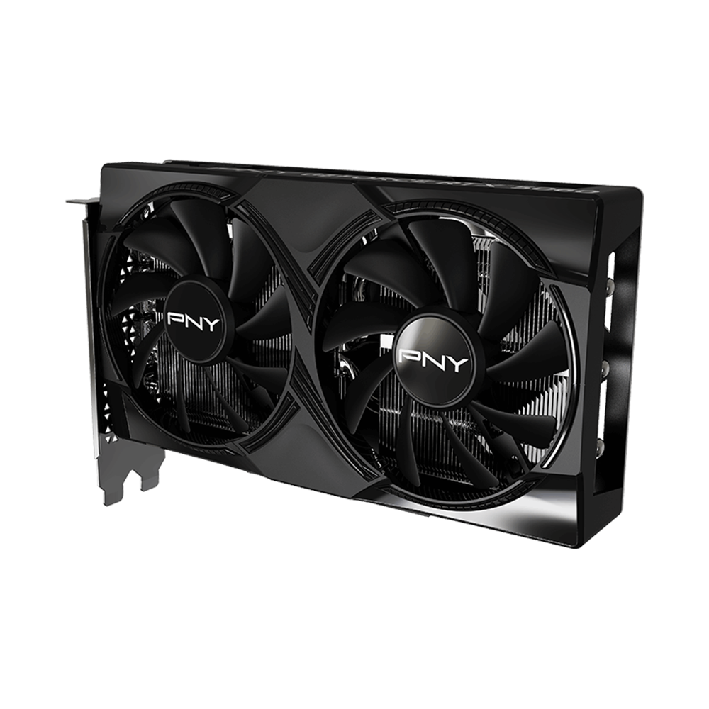 PNY Nvidia GEFORCE RTX 5060 8GB Overclocked Dual Fan Graphics Card - Black