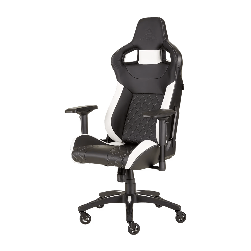 CORSAIR T1 Race Gaming Chair - Black/White
