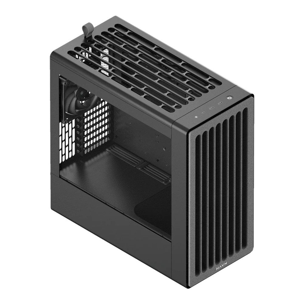HAVN BF 360 Flow Mid Tower Case - Black
