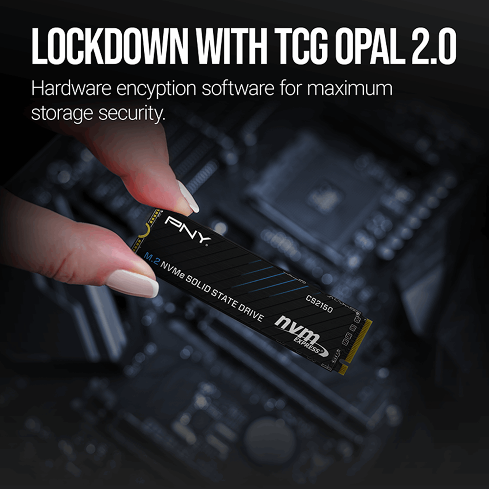 PNY CS2150 NVMe PCIe 5.0 M.2 SSD - 1TB