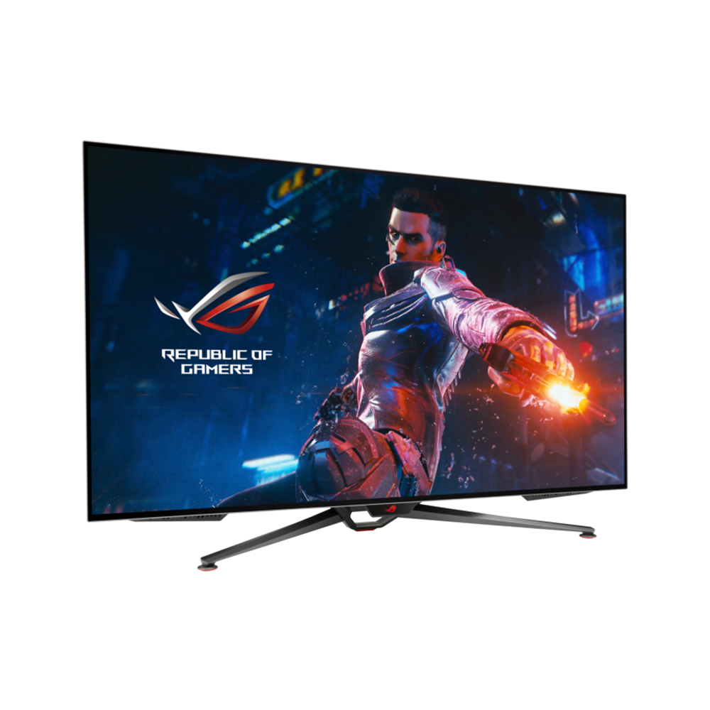 ASUS ROG SWIFT PG48UQ 48 Inch 138Hz 4K UHD HDMI 2.1 0.1ms OLED Gaming Monitor - Black