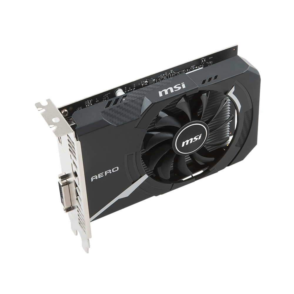 MSI NVIDIA GEFORCE RTX 3050 AERO ITX 8GB OC Graphics Card - Black