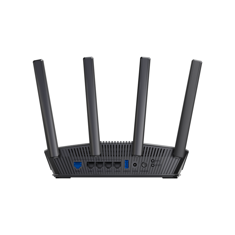 ASUS RT-BE82U WiFi 7 (802.11be) Dual-band Extendable Router - Black