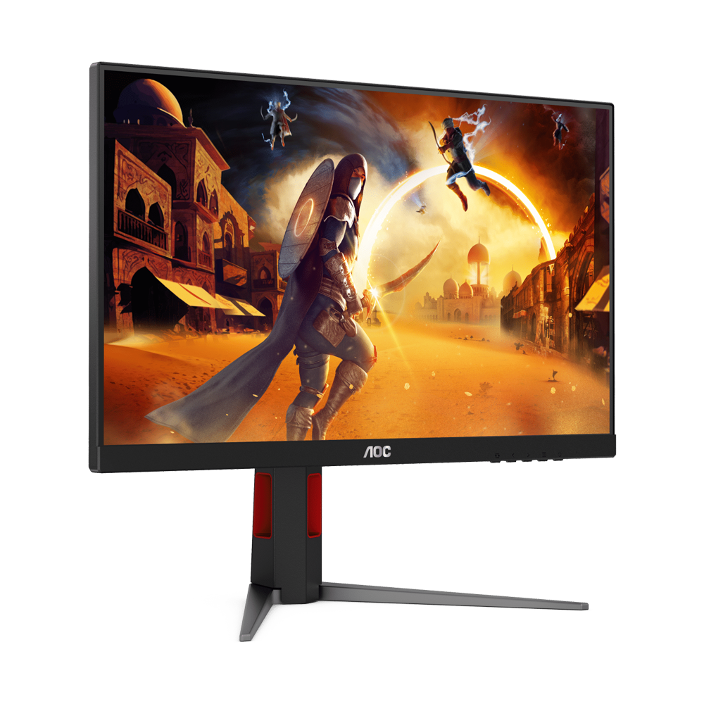 AOC 27G4 27 Inch 180Hz FHD HDMI 2.0 1ms IPS Gaming Monitor - Black