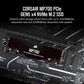CORSAIR MP700 1TB PCIe 5.0 (Gen 5) x4 NVMe M.2 SSD