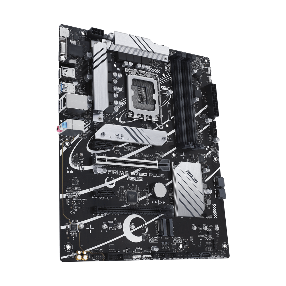 ASUS PRIME B760-PLUS DDR5 ATX Motherboard - Black