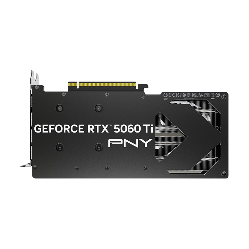 PNY Nvidia GeForce RTX 5060 Ti 16GB OC Graphics Card - Black