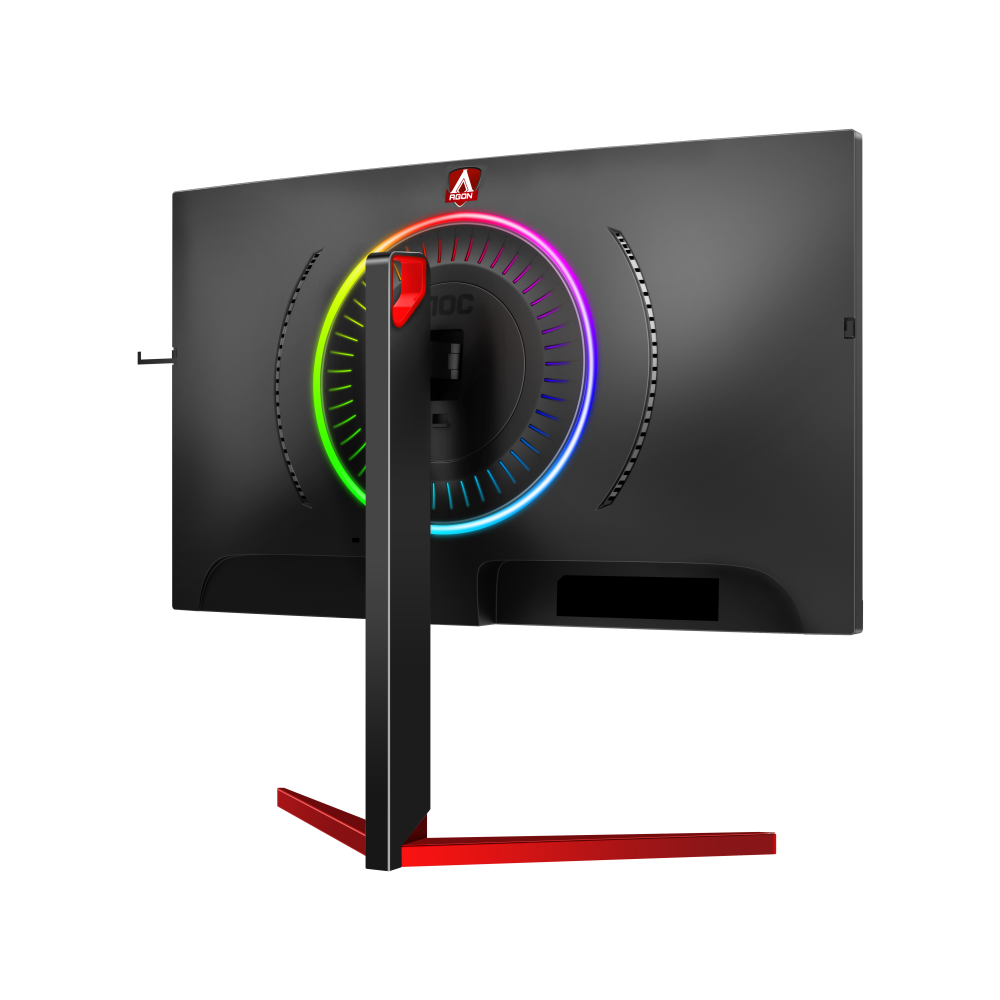 AOC AGON AG273QCG 27 Inch 165Hz QHD 1ms Curved Gaming Monitor - Black