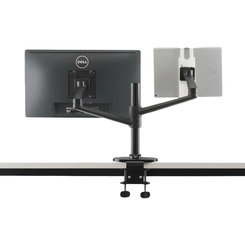 Gamvity Height Adjustable Universal Tablet and Laptop Mount Monitor Stand Arm OL-3T - Black