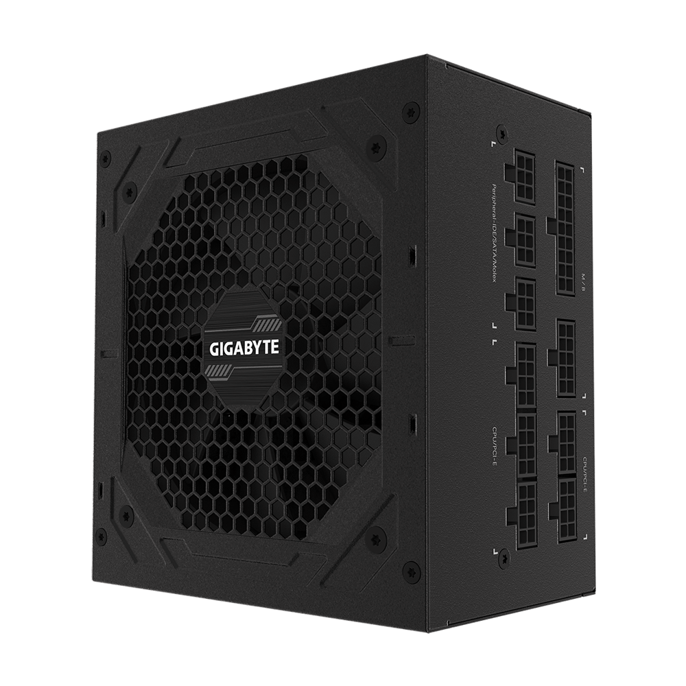 GIGABYTE GP750GM GOLD 750W Fully Modular Power Supply - Black