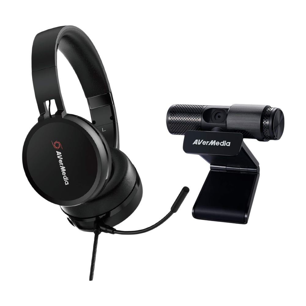 Avermedia BO317 Video Conferencing Kit - PW313 Cam with AH313 Headset