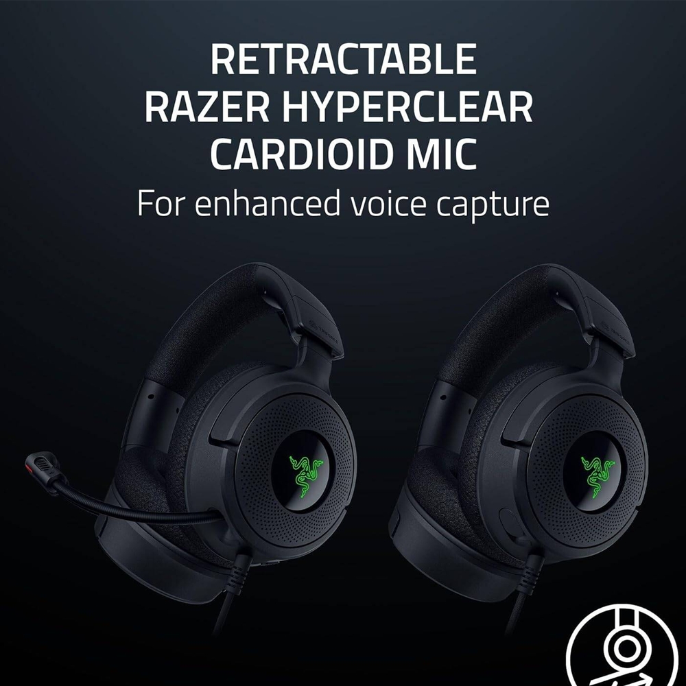 RAZER Kraken V4 X Wired Gaming Headset - Black