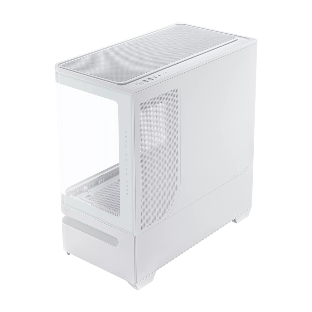 ASUS Prime AP202 ARGB mATX Case - White