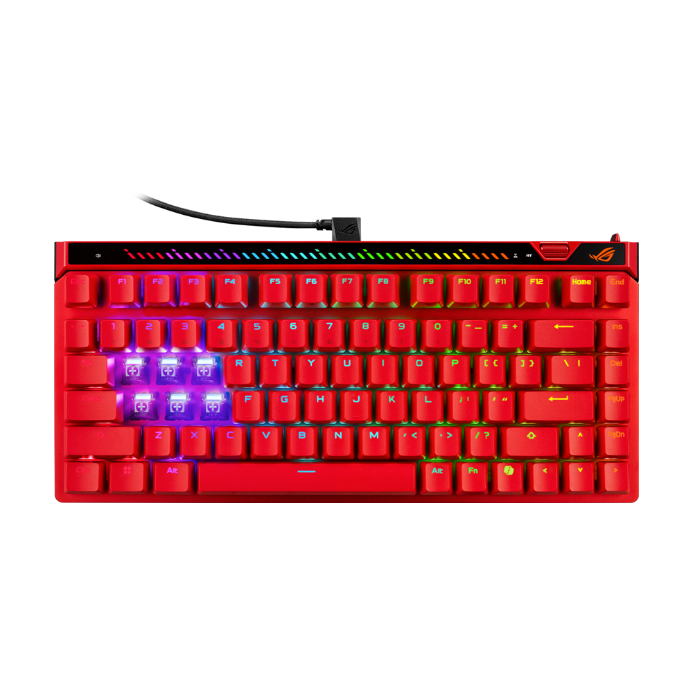 ASUS ROG FALCHION ACE 75 HE Wired Gaming Keyboard - Red