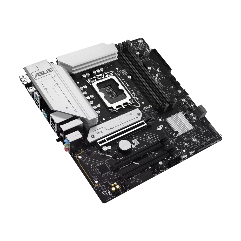 ASUS PRIME B760M-A WIFI II DDR5 Motherboard - Black