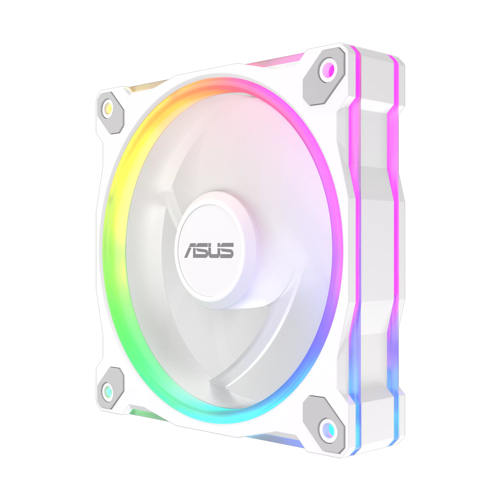 ASUS PRIME MR120 ARGB Single Fan - White