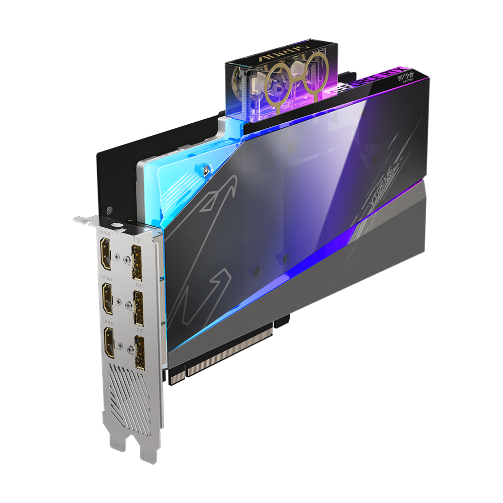 GIGABYTE AORUS GEFORCE RTX 3080 Ti XTREME WATERFORCE WB 12GB Graphics Card - Black