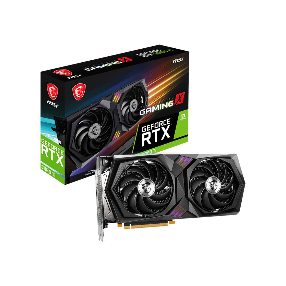 MSI GeForce RTX 3060 Ti GAMING X 8GB LHR Graphics Card