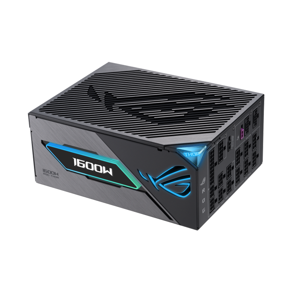 ASUS ROG THOR 1600W Titanium III 80 Plus ATX 3.1 PCIe GEN 5 Power Supply - Black