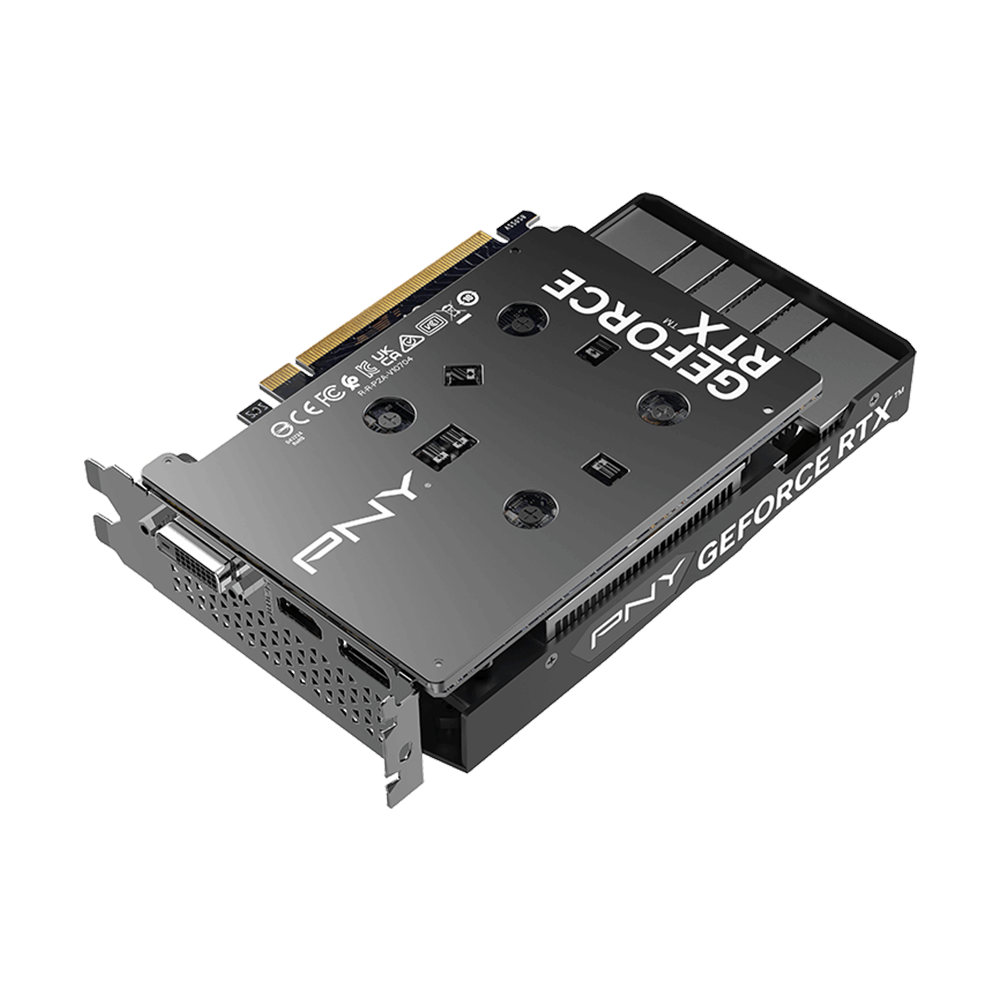 PNY Nvidia GeForce RTX 3050 6GB Verto Dual Fan Graphics Card - Black