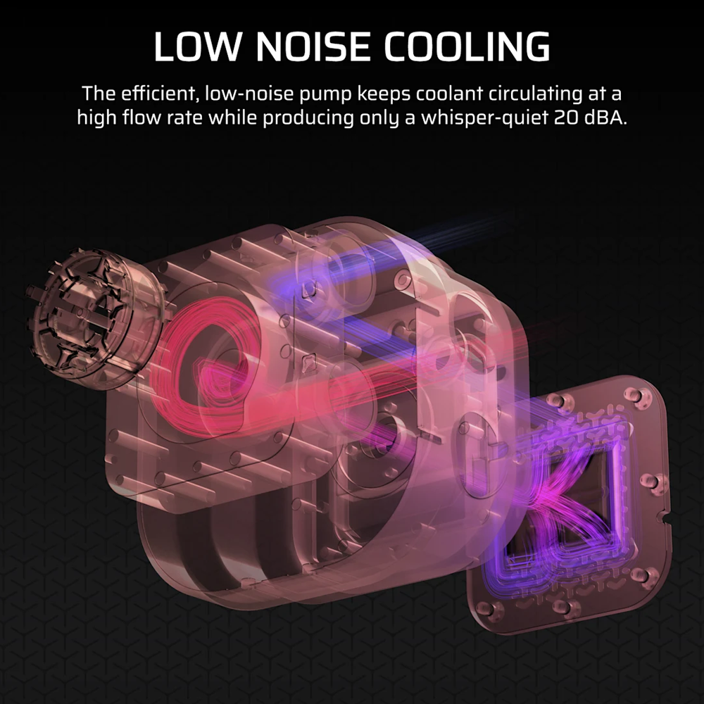 CORSAIR NAUTILUS 360 RS LCD Liquid CPU Cooler - White