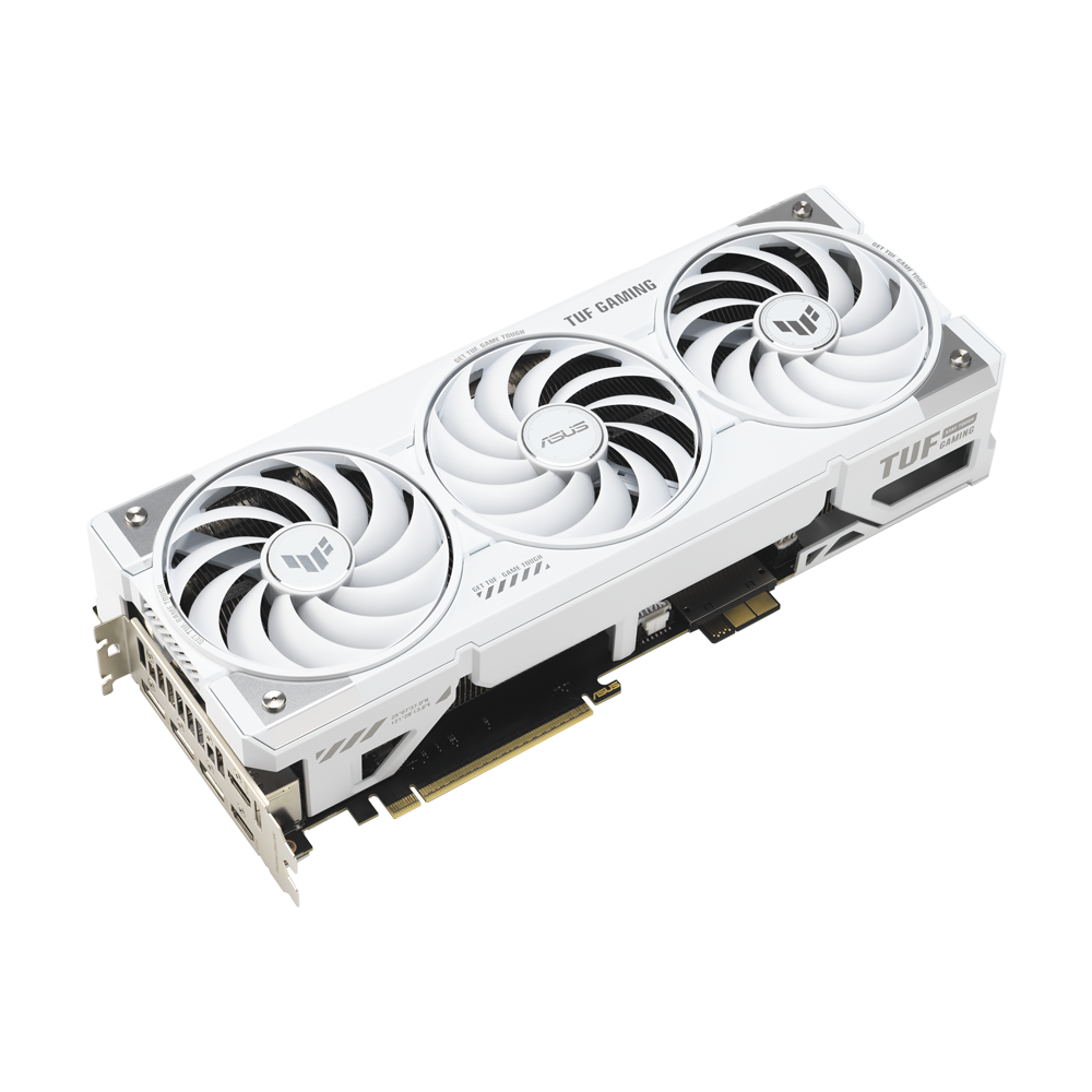 ASUS TUF Gaming Nvidia GeForce RTX 5070 TI OC 16GB BTF Graphics Card - White