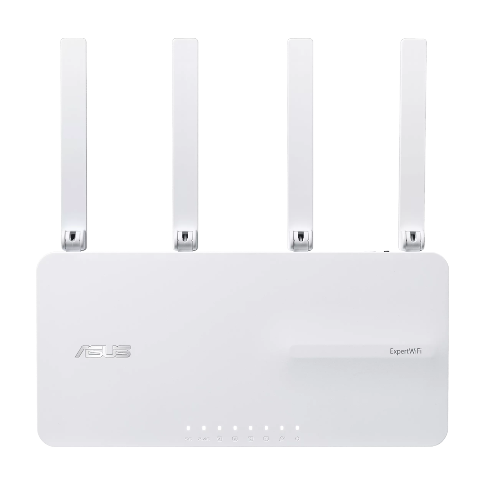 ASUS EXPERT WIFI EBR63 AX3000 Dual-Band WiFi 6 (802.11ax) AIO Access Point With Router - White