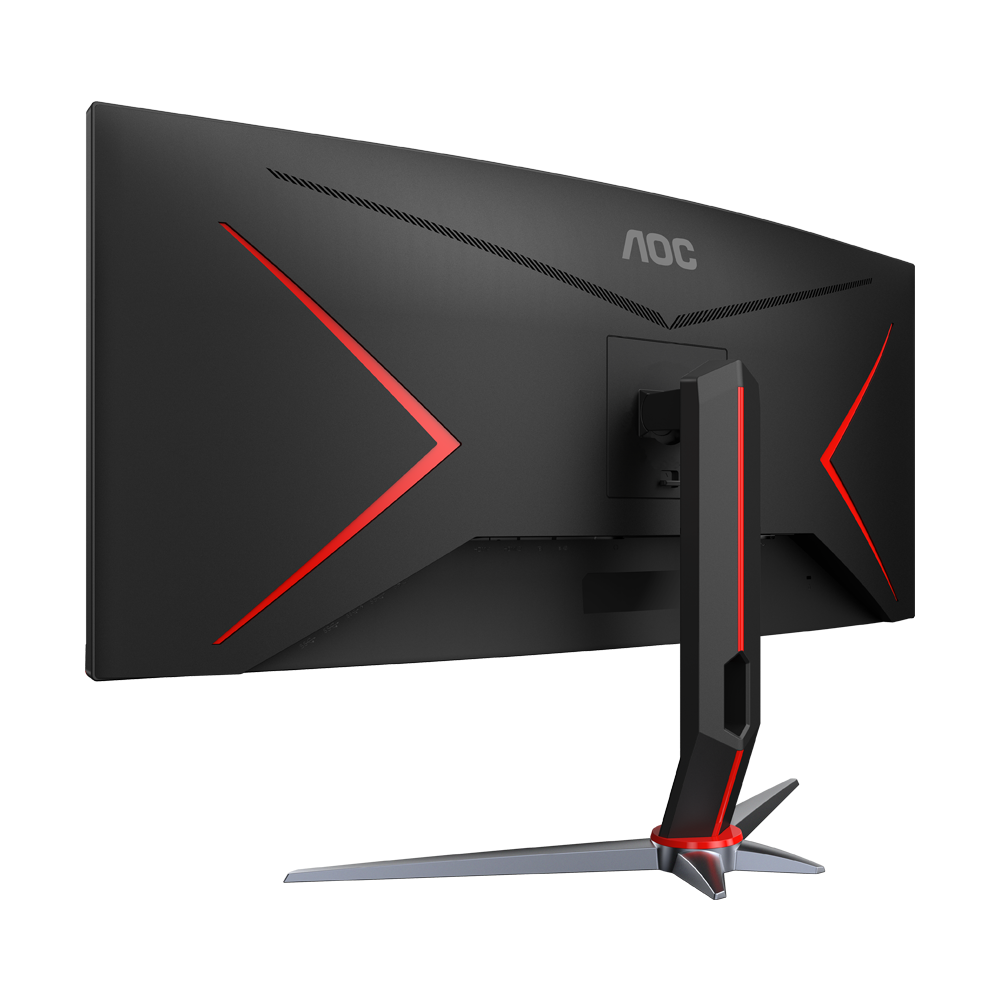 AOC CU34G2X 34 Inch 144Hz WQHD HDMI 2.0 1ms Curved Gaming Monitor - Black