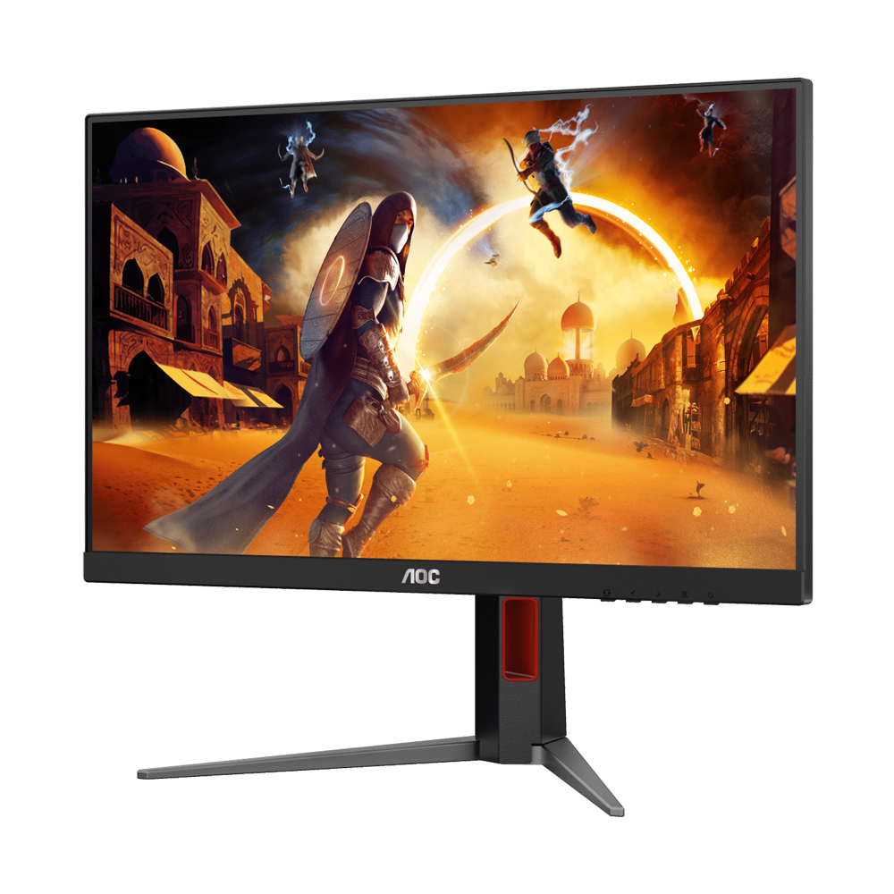 AOC 27G4 27 Inch 180Hz FHD HDMI 2.0 1ms IPS Gaming Monitor - Black