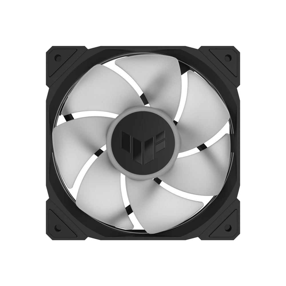 ASUS TUF Gaming TR120 ARGB Reverse Single Pack Fan - Black