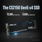 PNY CS2150 NVMe PCIe 5.0 M.2 SSD - 1TB