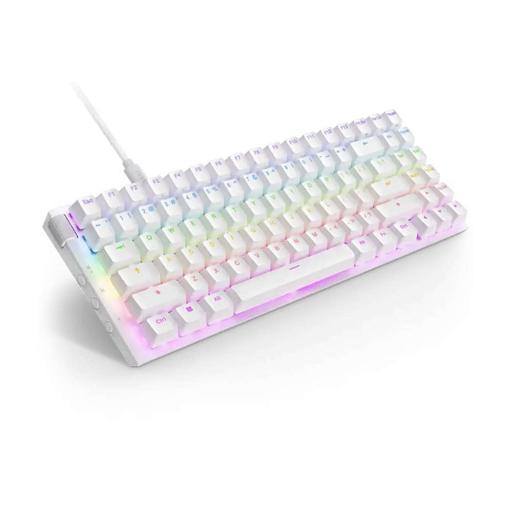 NZXT FUNCTION 2 MINI TKL Wired Optical Gaming Keyboard - White