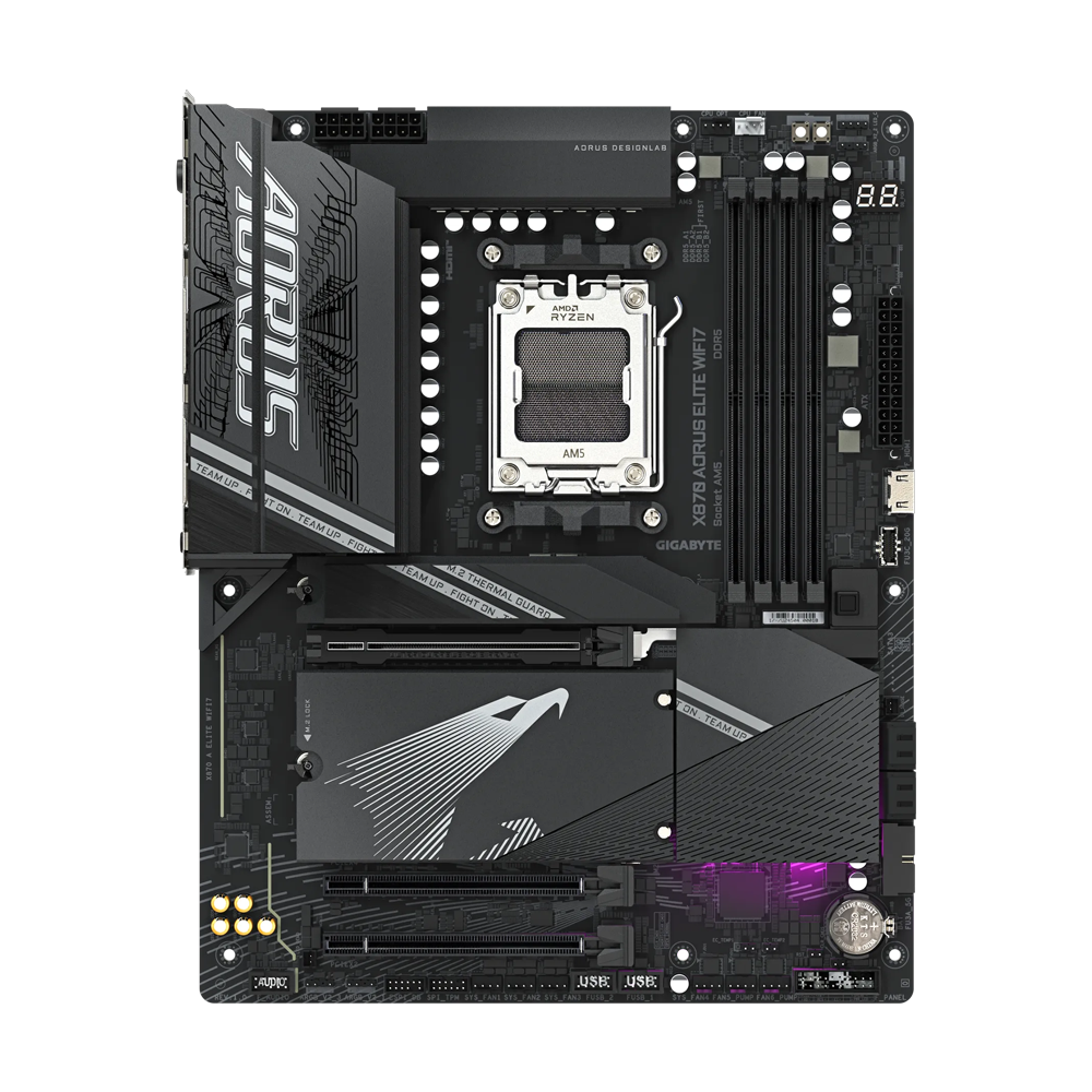 GIGABYTE X870 A ELITE WIFI7 DDR5 Motherboard - Black