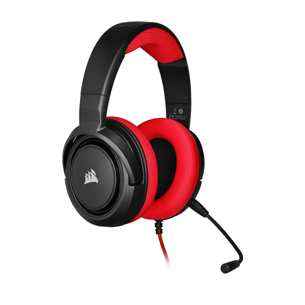 Corsair HS35 Stereo Headset - Red (EU)