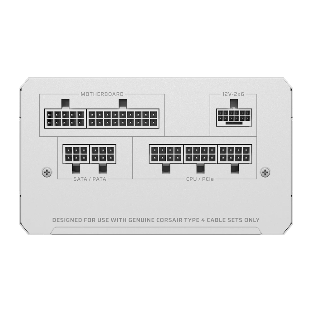 CORSAIR RMe Series RM750e Fully Modular Low-Noise ATX Power Supply - White
