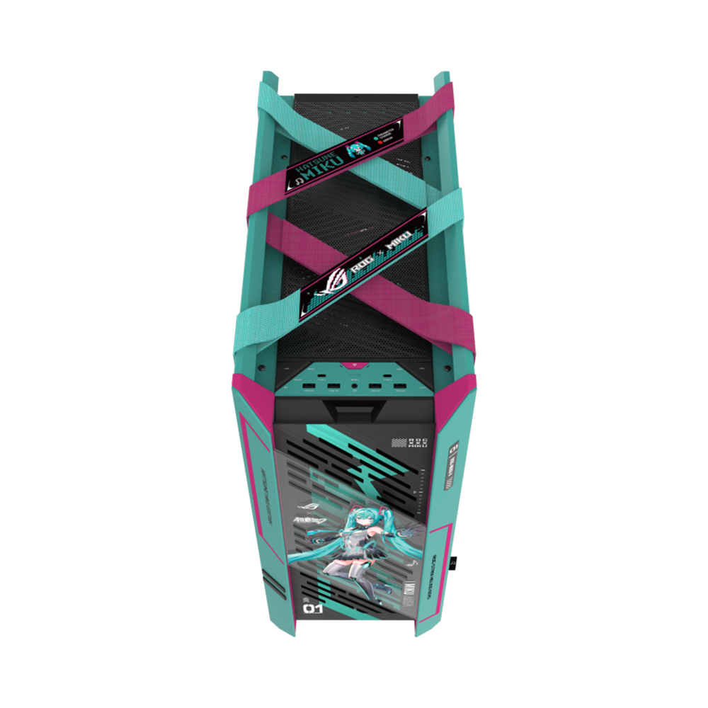 ASUS ROG STRIX HELIOS II GX601S HATSUNE Miku Edition ATX Mid Tower Case