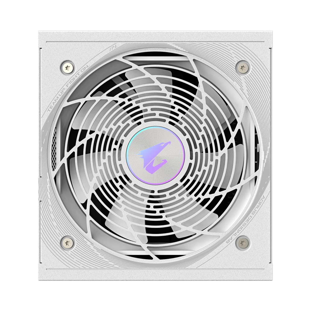 GIGABYTE AORUS ELITE P1000W 1000W 80 Plus Platinum ATX 3.1 PCIe Gen 5.0 Modular Power Supply - White